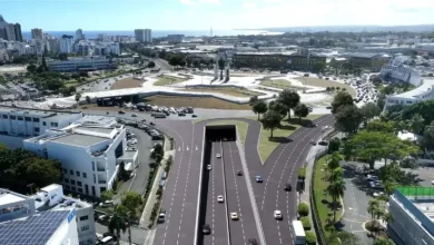 Foto de El túnel de Plaza de la Bandera empata con la UASD como el más largo de RD