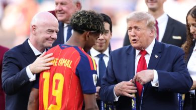 Foto de Trump declaró a Estados Unidos ganador de la copa
