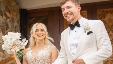 Foto de Mister Beast se casó con Thea Booysen en una boda privada exclusiva en el Caribe