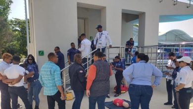Foto de Realizan simulacro de valoración de heridos en centro acuático