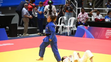 Foto de Esmeralda Damiano: Nació en Suiza, hija de italiana y ganó el oro para República Dominicana.