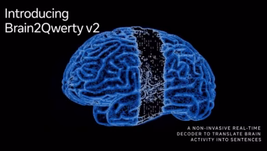 Foto de Brain2Qwerty de Meta lee oraciones escritas desde el cerebro