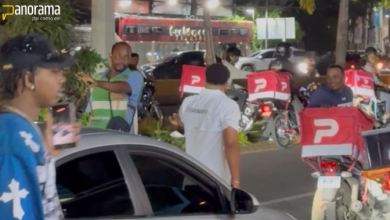 Foto de Accidente entre vehículo y motociclista termina en altercado con un arma de fuego