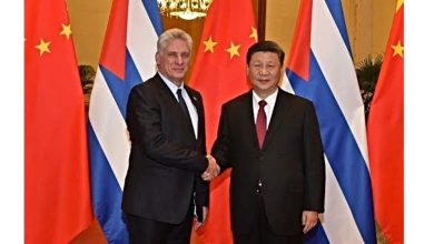 Foto de China pidió el fin inmediato de la "coerción y presión" de Estados Unidos contra Cuba.