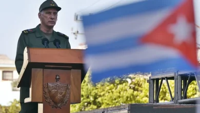 Foto de Miguel Díaz-Canel acusó a EE.UU. de promover alianzas "que recuerdan al fascismo de Hitler".