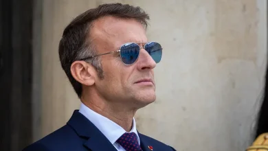 Foto de Macron defendió en Damasco una "nueva página de estabilidad y paz" para Siria