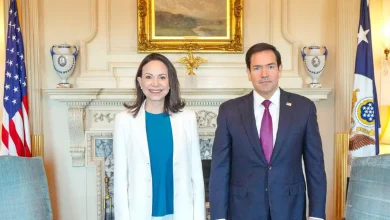 Foto de Rubio dice que María Corina Machado "podría jugar un papel" en la reunificación de Venezuela
