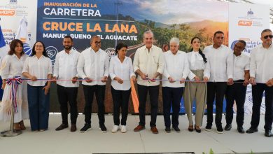 Foto de Inauguran carretera Cruce La Lana–Manuel Bueno–El Aguacate