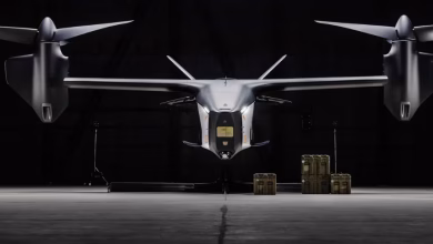 Foto de Anduril y Archer dieron a conocer un helicóptero de ataque autónomo construido con tecnología de taxi aéreo. El primer vuelo está previsto para 2027.