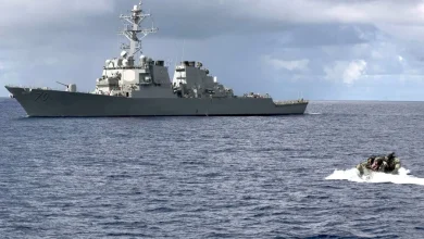Foto de Estados Unidos afirma haber intensificado el bloqueo naval a Irán a pesar de la pausa en los bombardeos