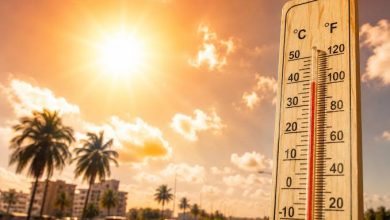 Foto de Indomet prevé calor intenso y polvo del Sahara