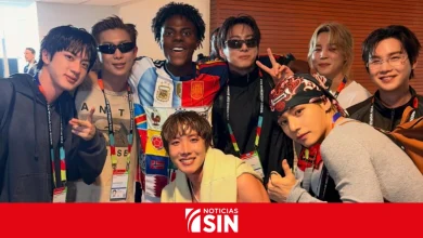 Foto de Gati sorprendió a sus seguidores al conocer a BTS durante la final del Mundial