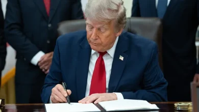 Foto de Trump ha impuesto un arancel del 50% a la mayoría de las importaciones procedentes de Canadá